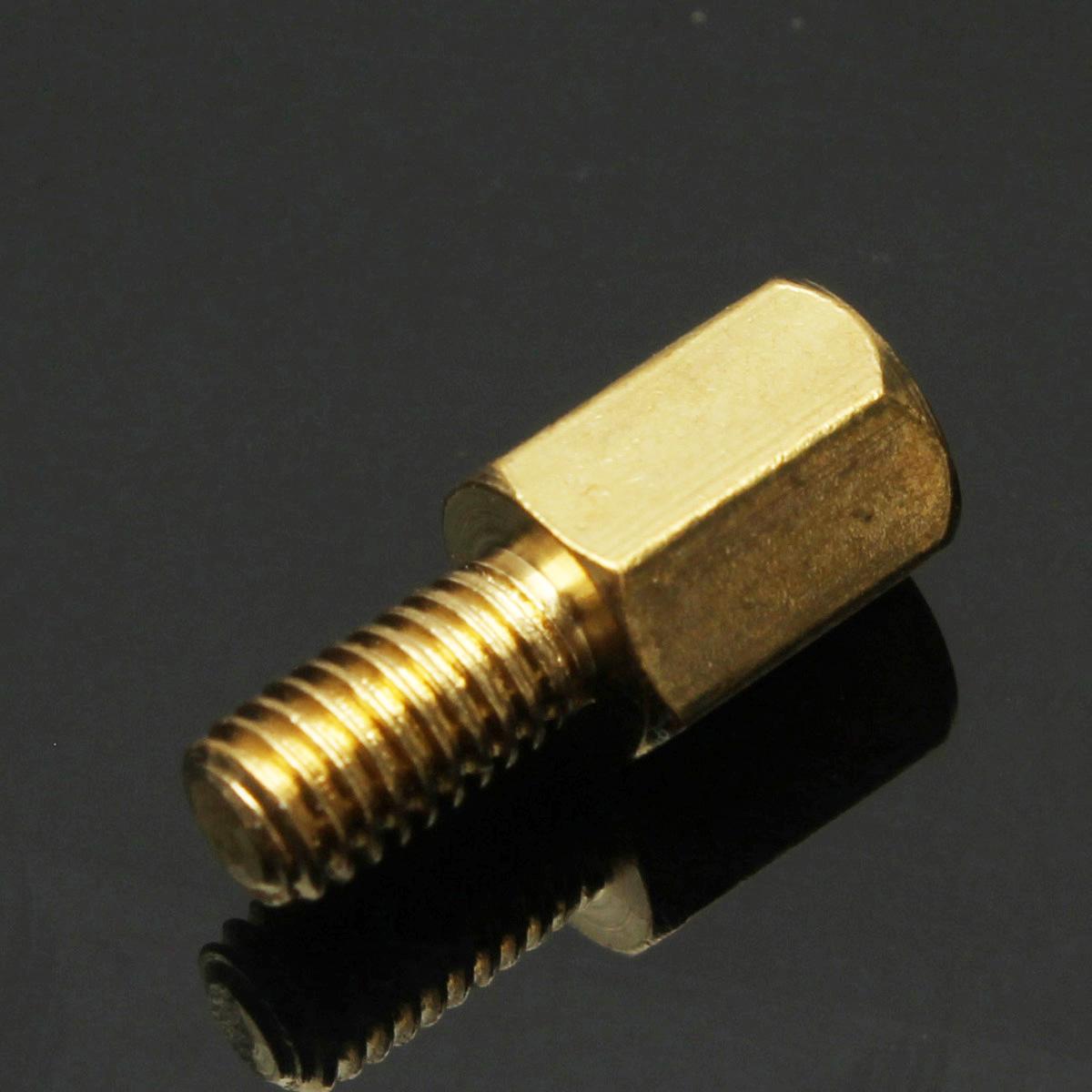 Washers New 10x 6.5mm Brass Standoff 632M3 PC Case Motherboard Riser