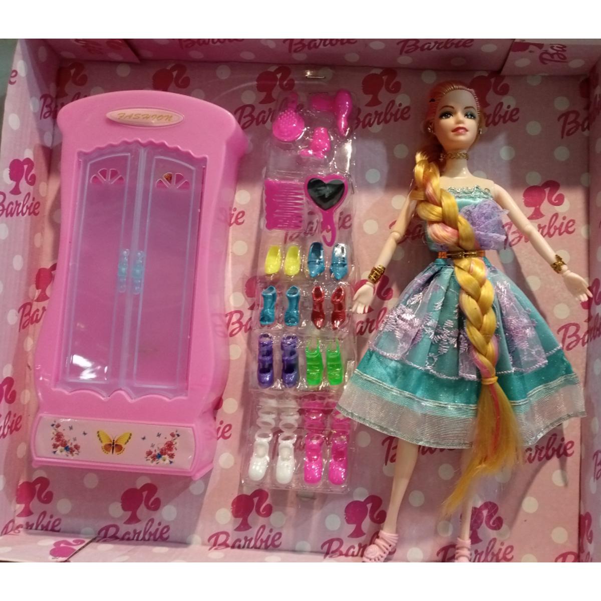 Barbie doll 2024 toy set