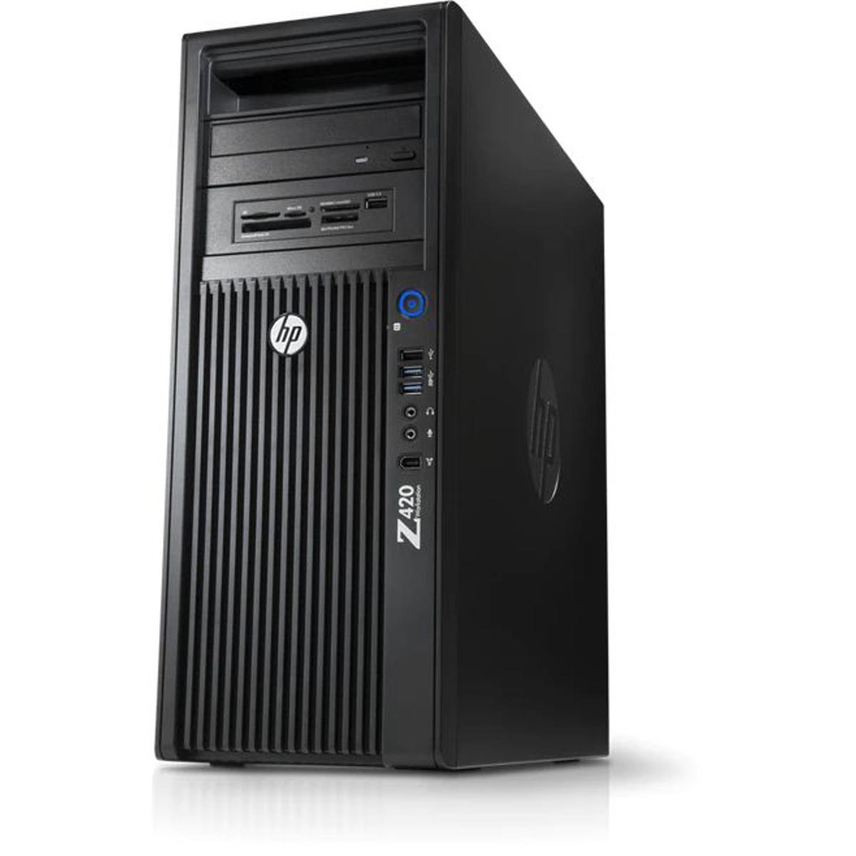 HP Z420 Workstation Barebone With Xeon E5-1620 V3 + 8GB DDR-3 Ram