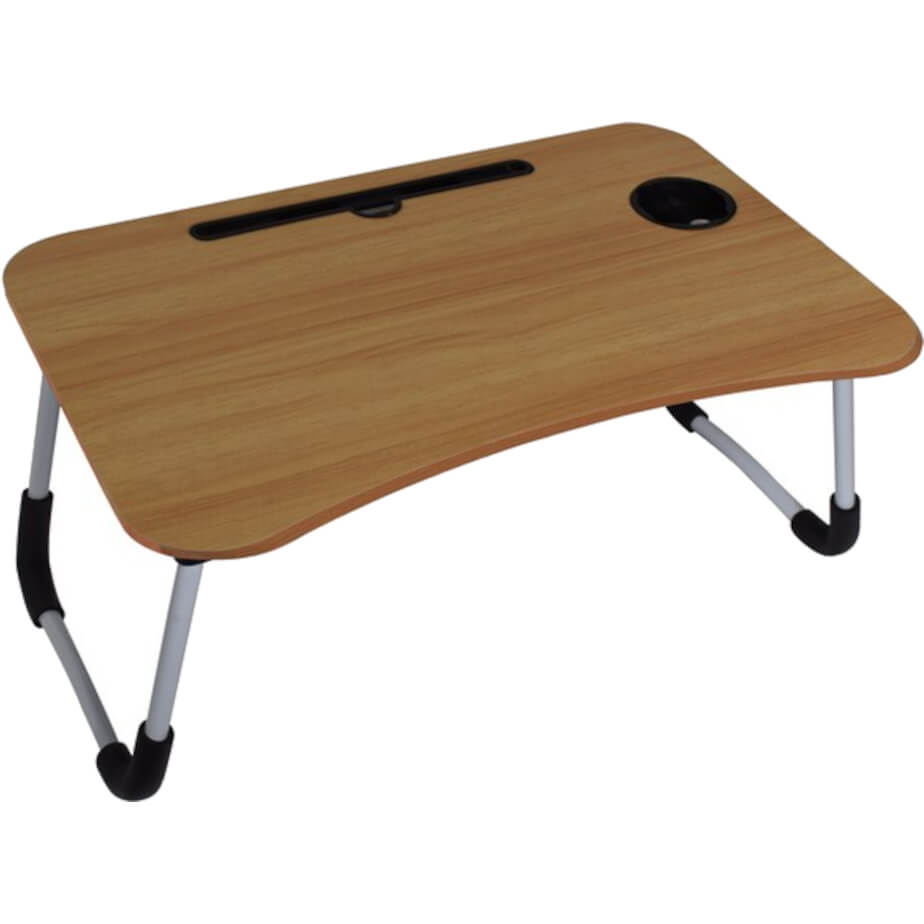 New Wood Portable Laptop Table Foldable Dormitory Bed Laptop Desk Book