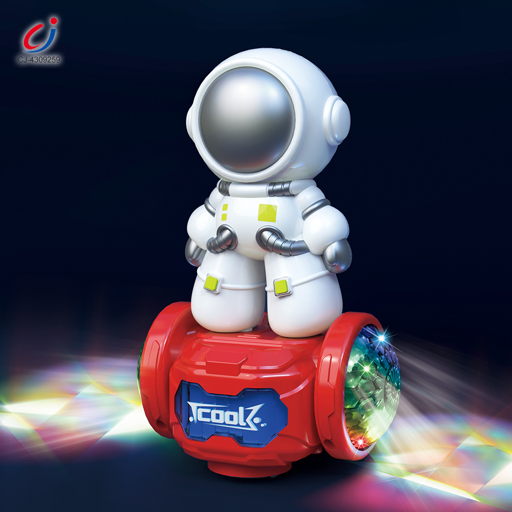 Children new rotation spray car balanced astronaut robot kids universal toys for kids, electric omnidirectional balanced spray car for children, astronaut-themed educational balance car with lights and music toy for boys and girls Best Toy Gifts
