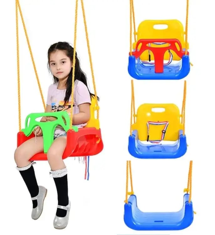 HTS   Sturdy Plastic Kids Hanging Baby Swing Chair