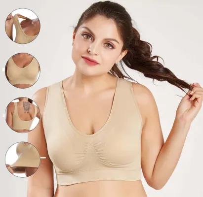 Adjustable comfortable Air Bra - Brazzer for Women and Girls - No Straps,No  Clips,No Wires,No Pain