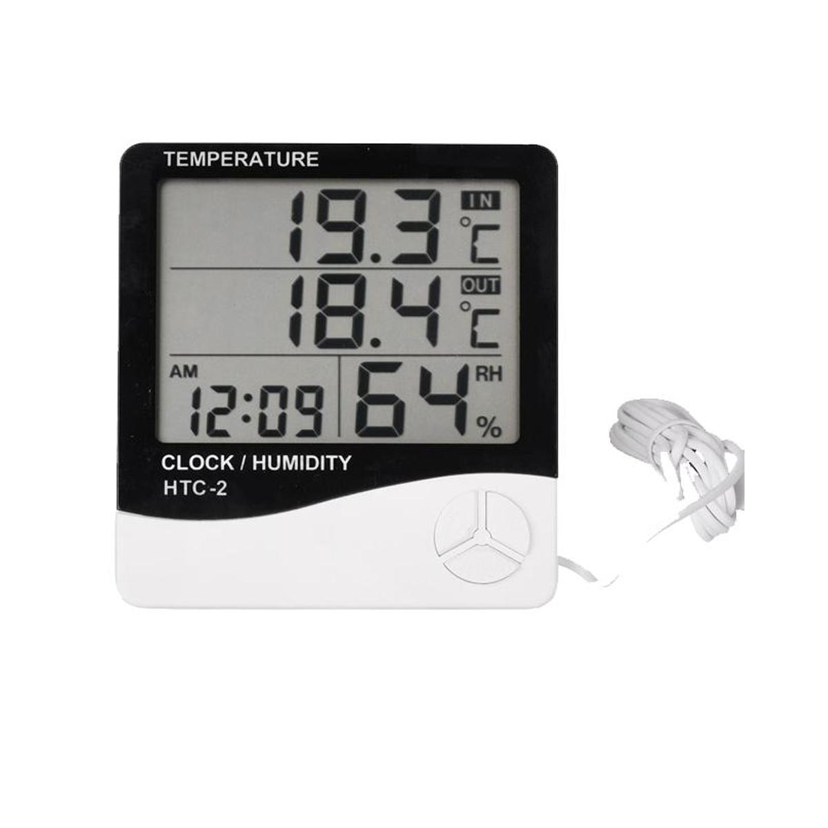 HTC-2 Digital Room Indoor And Outdoor Digital Temperature Humidity Meter