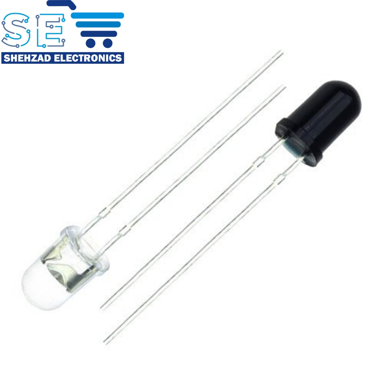 5mm 940nm LED VS1838B IR Emitting Diode Kit Transmitter Receiver Infrared Light Emitter Phototransistor Assortment Set Lamp Bulb - 502 - View #6