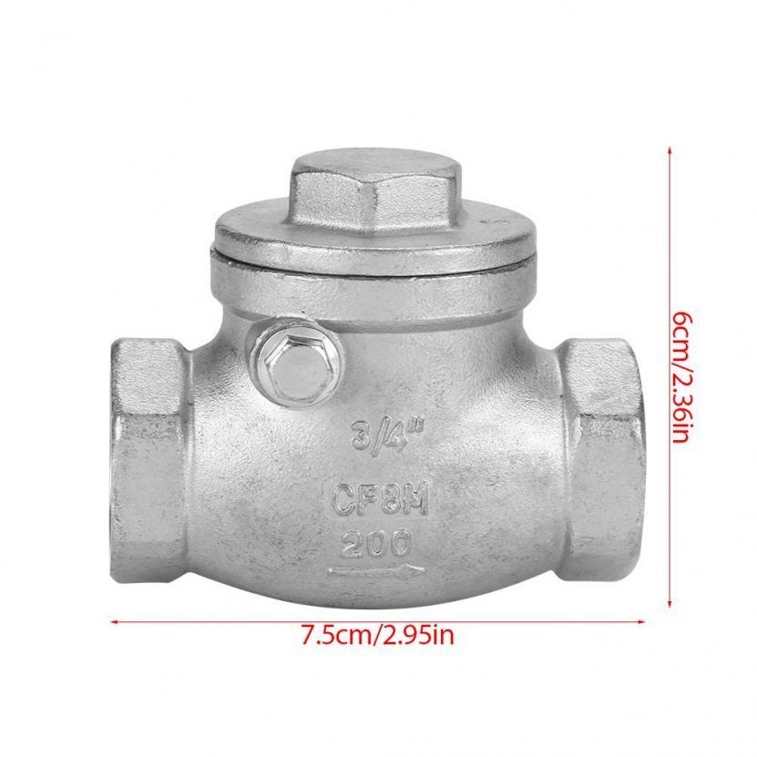 thumbnail image 2 of Stainless Steel Swing Check Valves - Commercial & Industrial Gauges 2 of 14