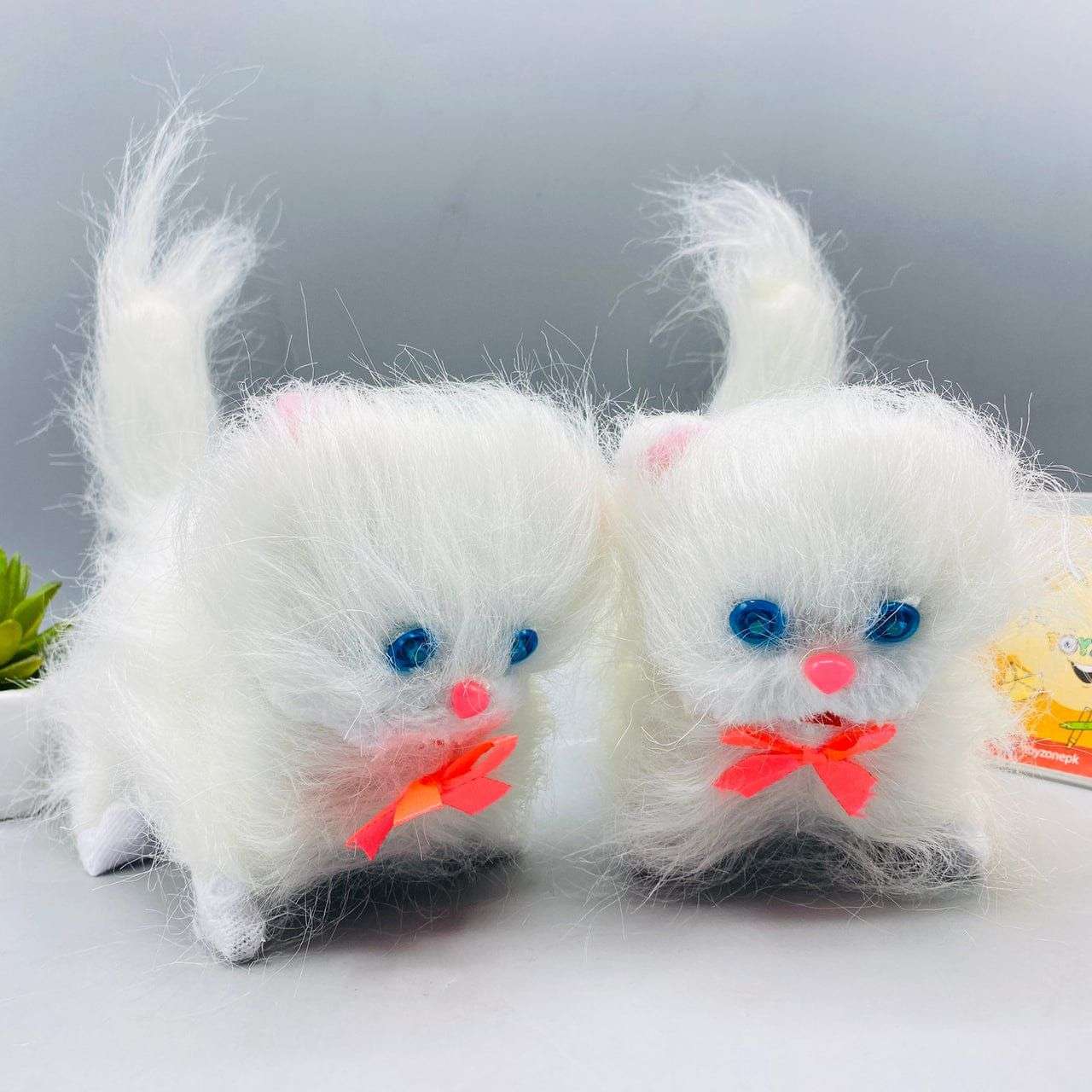 Cute Hello Cat Toy With Waliking, Music And Lights