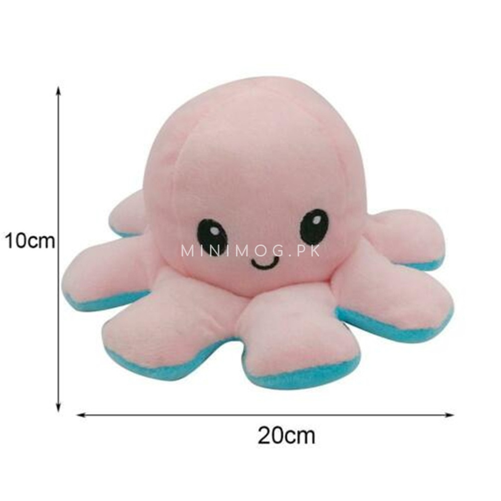 Reversible Flip Octopus Stuffed Plush Doll Soft Simulation Reversible Plush Toy Color Chapter Plush Doll Filled Plush Child Toy|Stuffed & Plush Animals