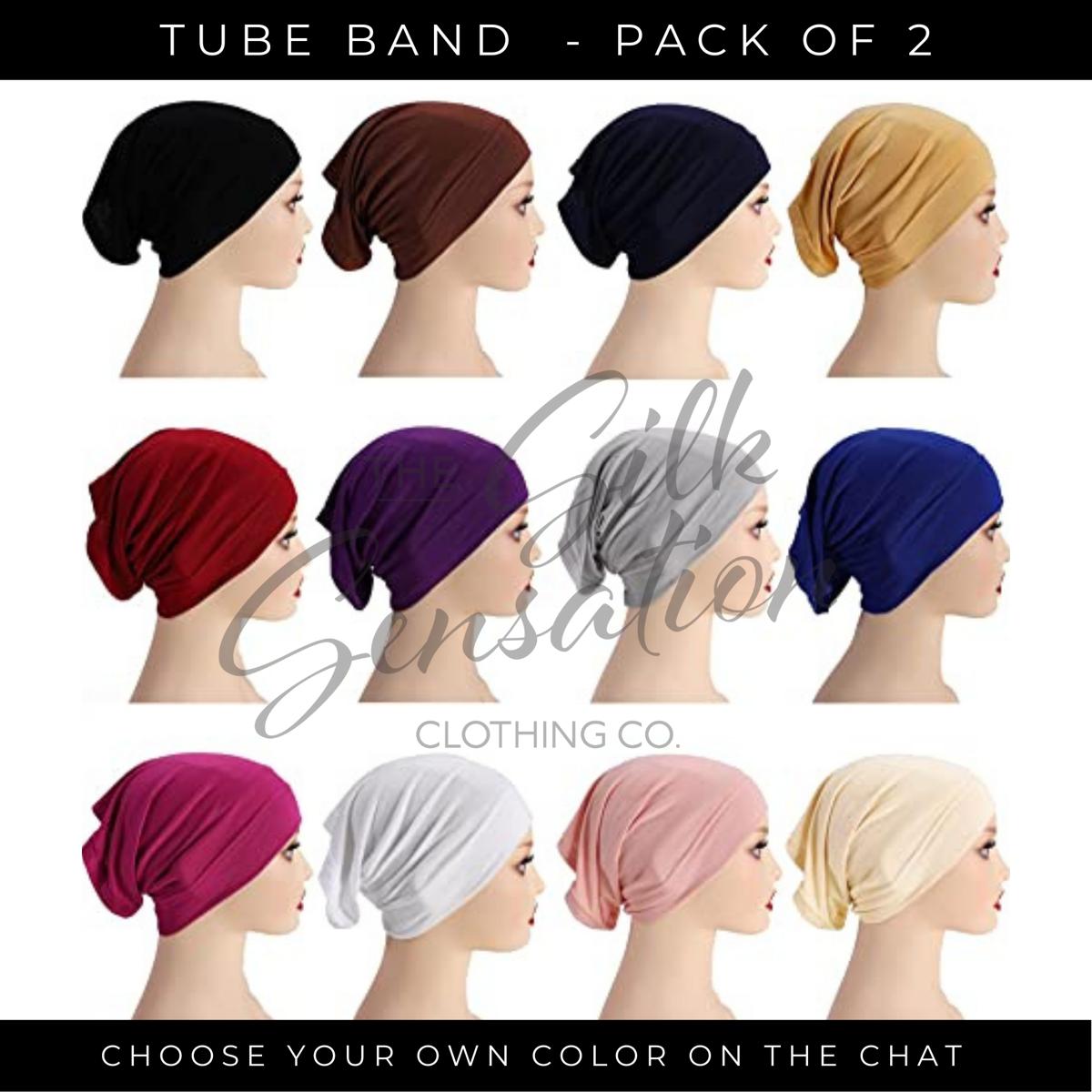 Premium Quality Under Scarf Hijab Cap - Solid Color Hijab Tube For Fashionable Head Wraps - Stay Modest And Stylish