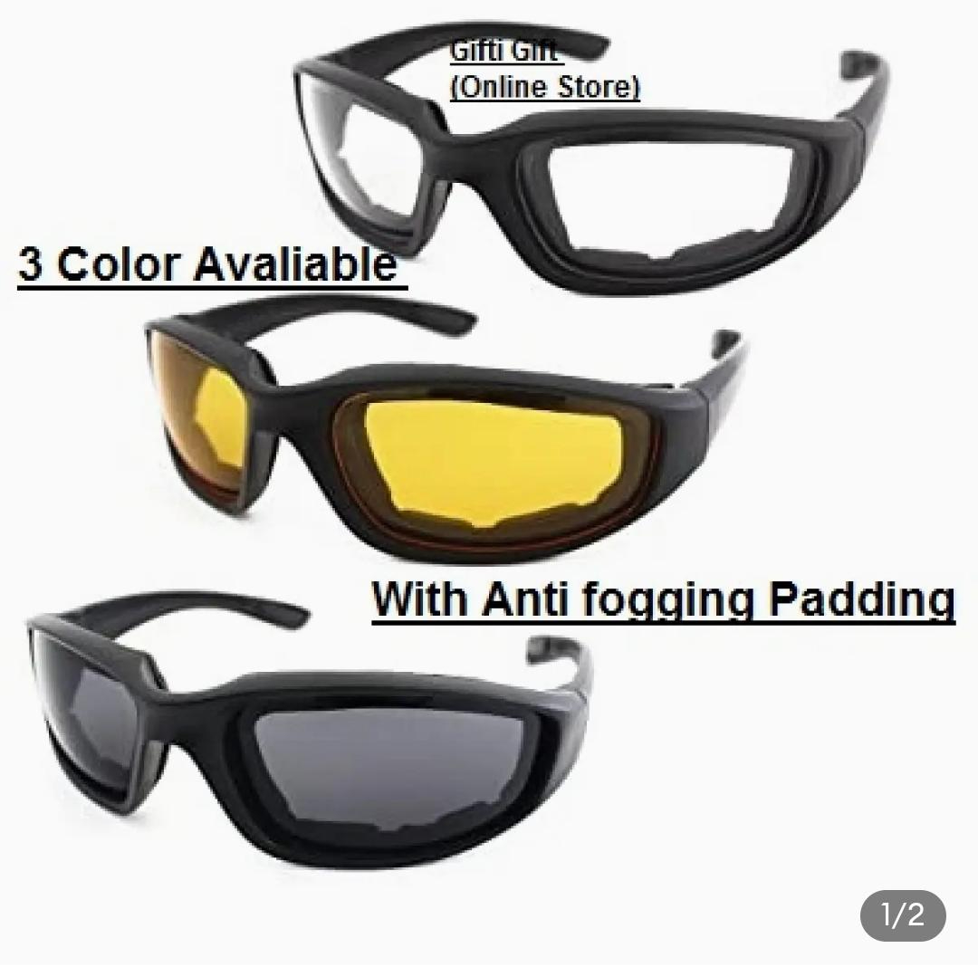 Sunglasses Day & Night Vision Anti-Glare Sunglasses For Auto & Bike - Available in Different Colors - Shades for Girls - Night Vision Glasses for Men & Boys