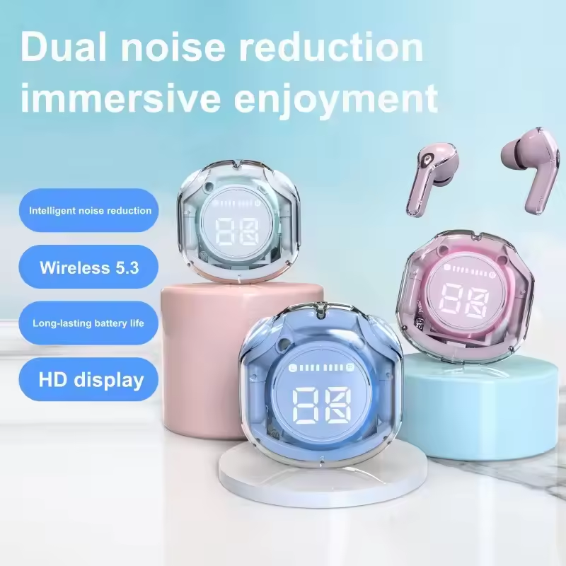 Air 39 Earbuds TWS (True Wireless Stereo) Bluetooth Airbuds | Wireless Earphones Headset | 9D Stereo Sound | Compatible With All Bluetooth Devices.