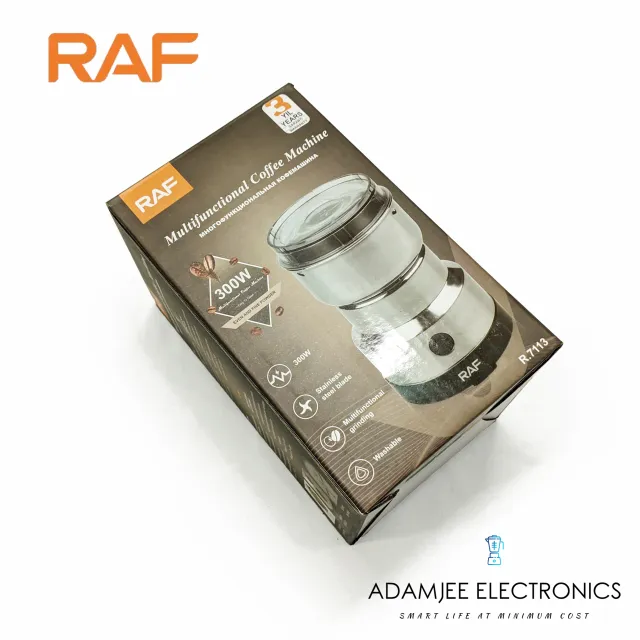RAF Multifunctional Electric Masala + Coffee Grinder and Dry mill R.7113 – 300w