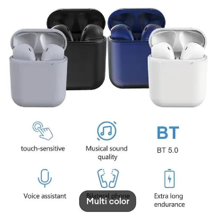 M10 &stearo TWS i12 Double Wireless tws i7sBluetooth Hand Free with Power Bank Stereo Earphones White bluetooth ear phone for all cell phones use