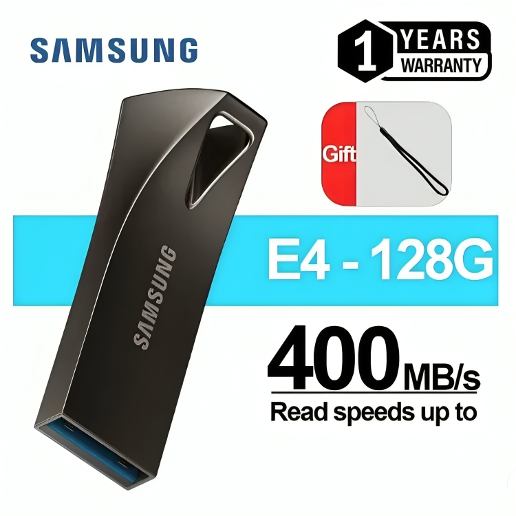 Flash Drive 128 GB - 64 GB - 32 GB - 16 GB - 8 GB - 4 GB - USB High Speed 3.0 Metal USB Pen Drives + Free OTG Adapter Micro / Type C memory U disk High Speed USB 3.0 for PC Mobile Laptop Macbook Pen Drive USB Stick Flash (1 YEAR WARRANTY)