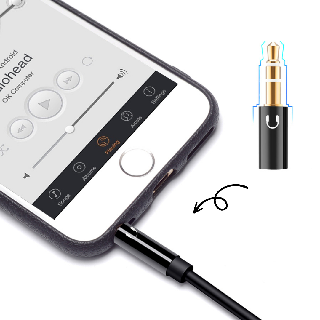 2 in 1 Female to 2 Male Headphones 3.5mm Splitter, connector Mic Audio Y Splitter AUX Cable, Headset Adapter, Single pin Headphone to PC Convertor, for PS4, Xbox, Tablet, Mobile