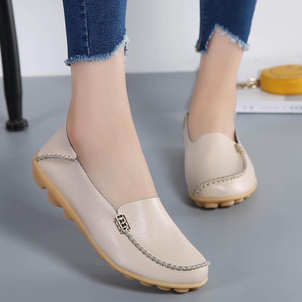 comfortable flat shoes for work
