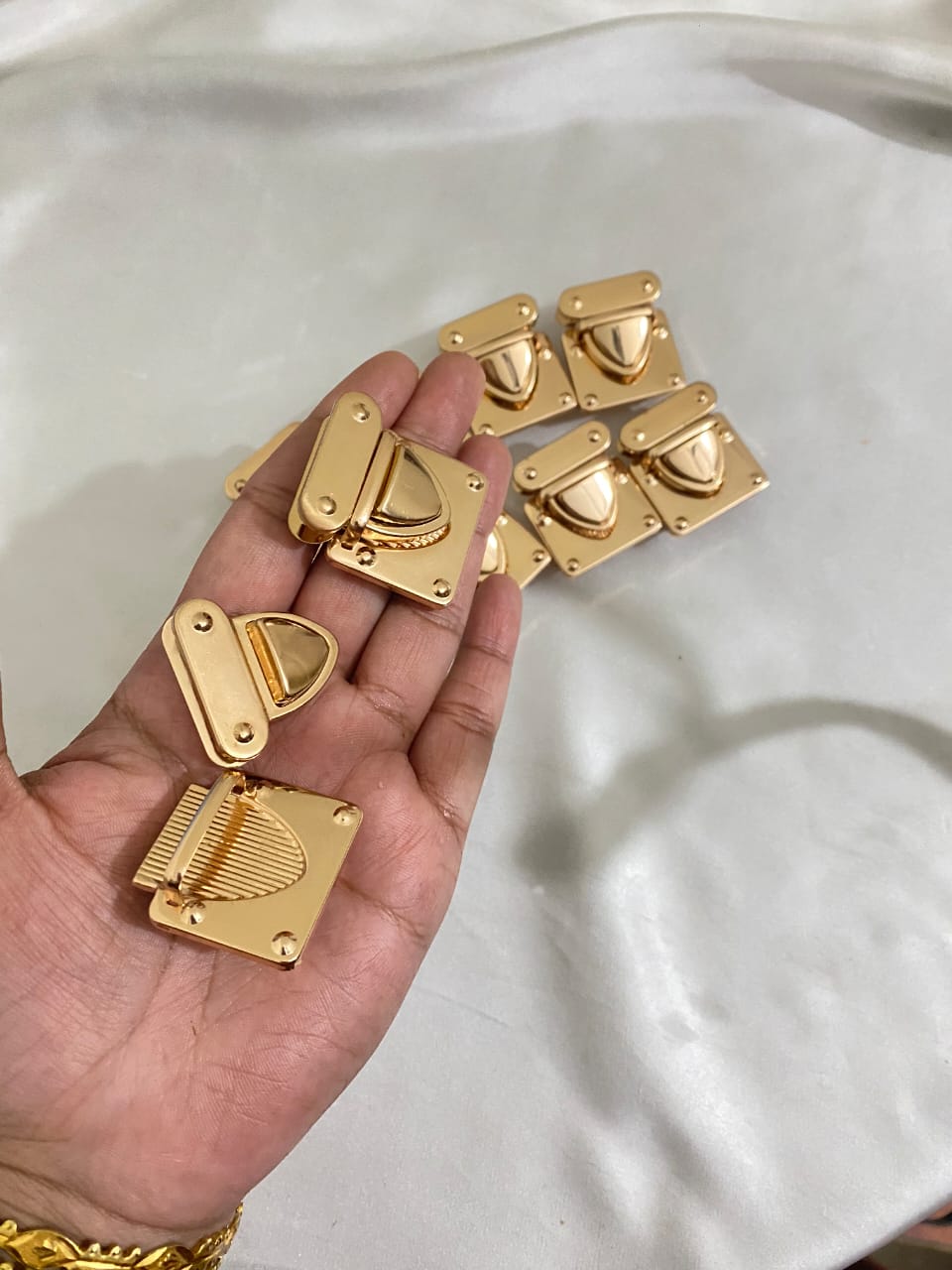 DIY Handbag Metal Lock – 2Pcs Bag Case Closure Accessories