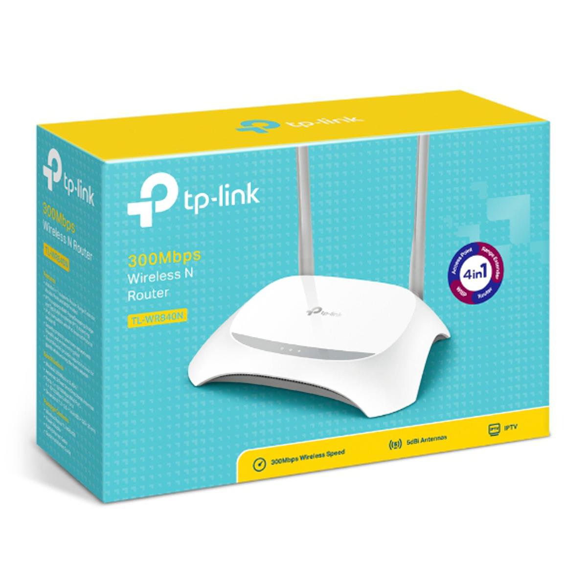 300Mbps Wireless N UniFi WiFi Router TL-WR840N Repeaters / access Point