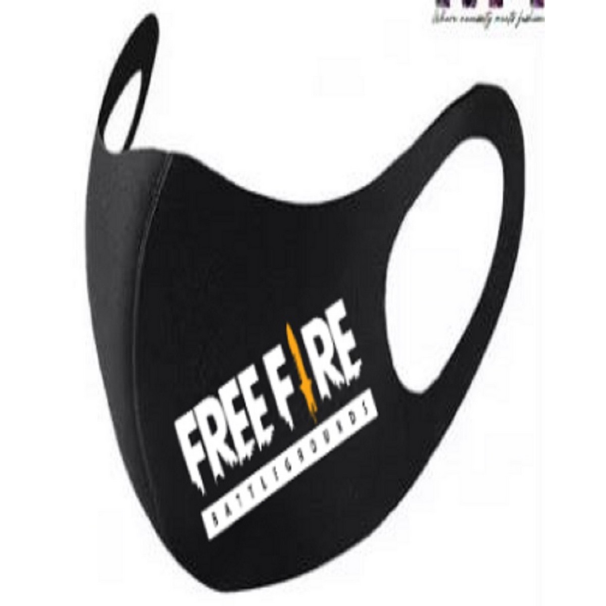 free fire printed mask