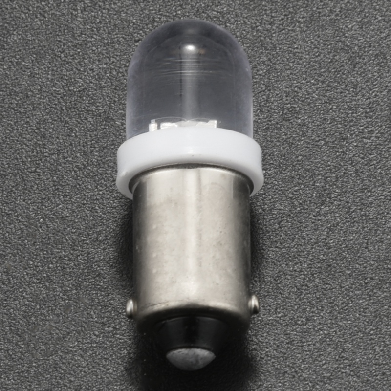 20Pcs Ba9S 1895 H6W 53 57 Bayonet Led Light Bulbs For Instrument Dash Bulb  White 