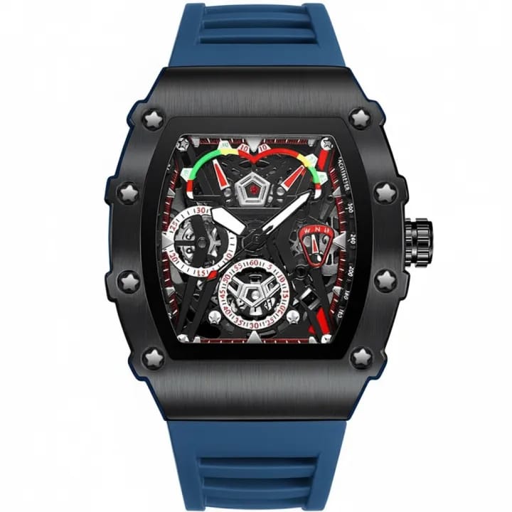 Top Hot Selling  Watch for Man Boys-Sports Watches Rubber Strap for Boys & Men| New Fashion Sports Rubber Strap Wristwatches