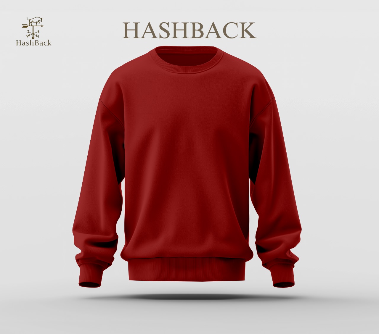 HashBack Fleece Sweatshirt for men
