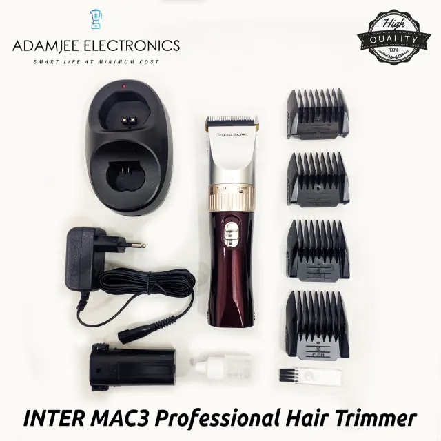 Inter Mac3 Professional Hair Trimmer and Hair Clipper – TC-3400