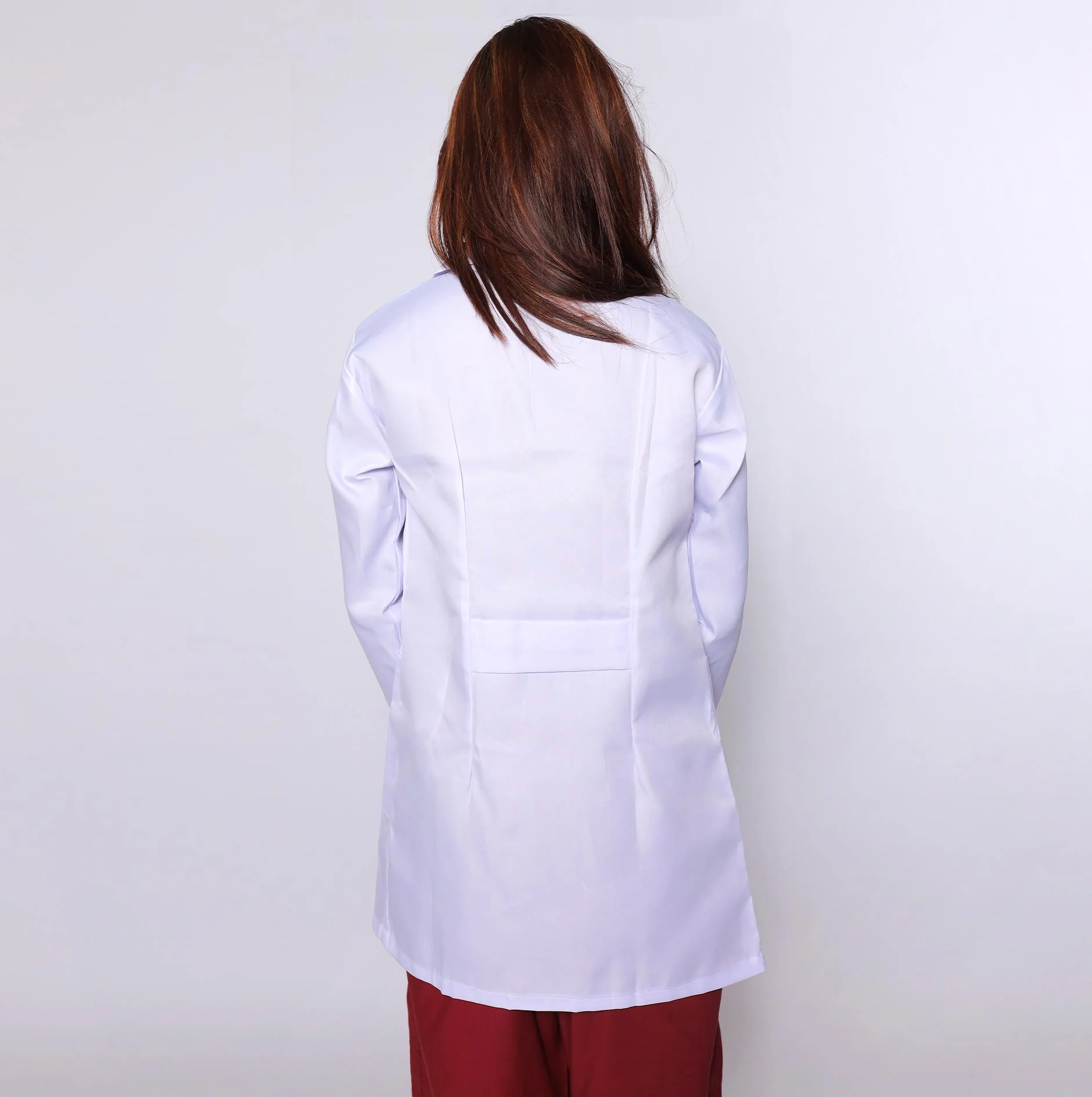 Wrinkle Free Female Lab Coat Best Quality