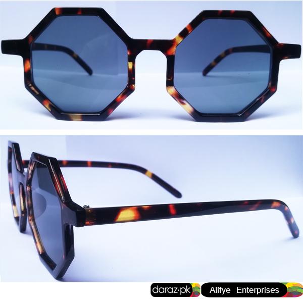 octagon shape glasses