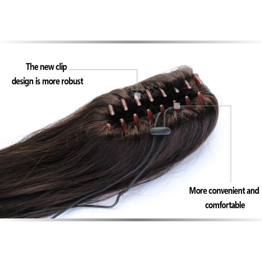 Catcher Hair Extensions For Girls Clip in Braid Hair Extension For Girls - Free Size