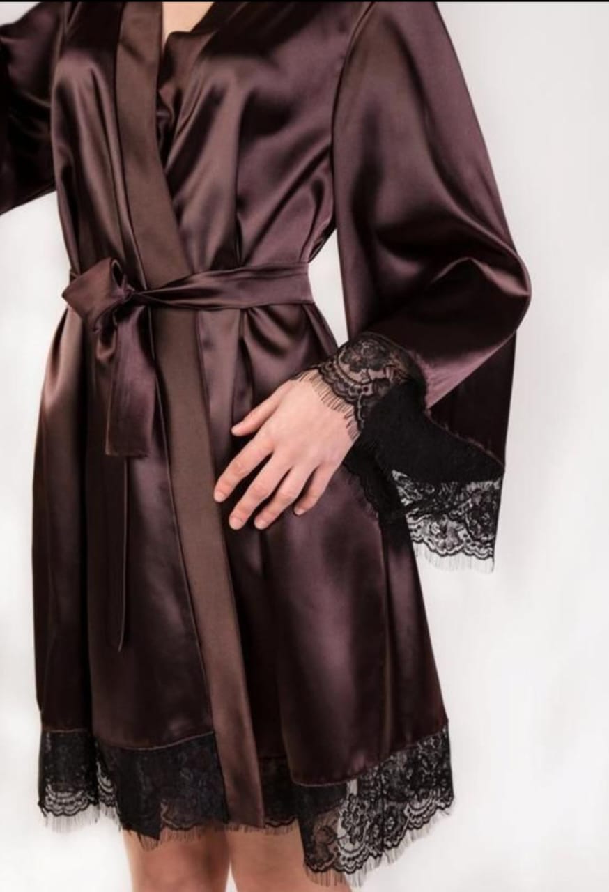 Silk 36 inches short Night Gown for Women & Girls | Nighty For Girls Full Hot | Night Dress For Girls | Nighty For Girls | Bridal Nighty Set | Silk Night Suit | Gown For Girls | Soft Silk Robe & Nightdress | Comfortable Night Suit