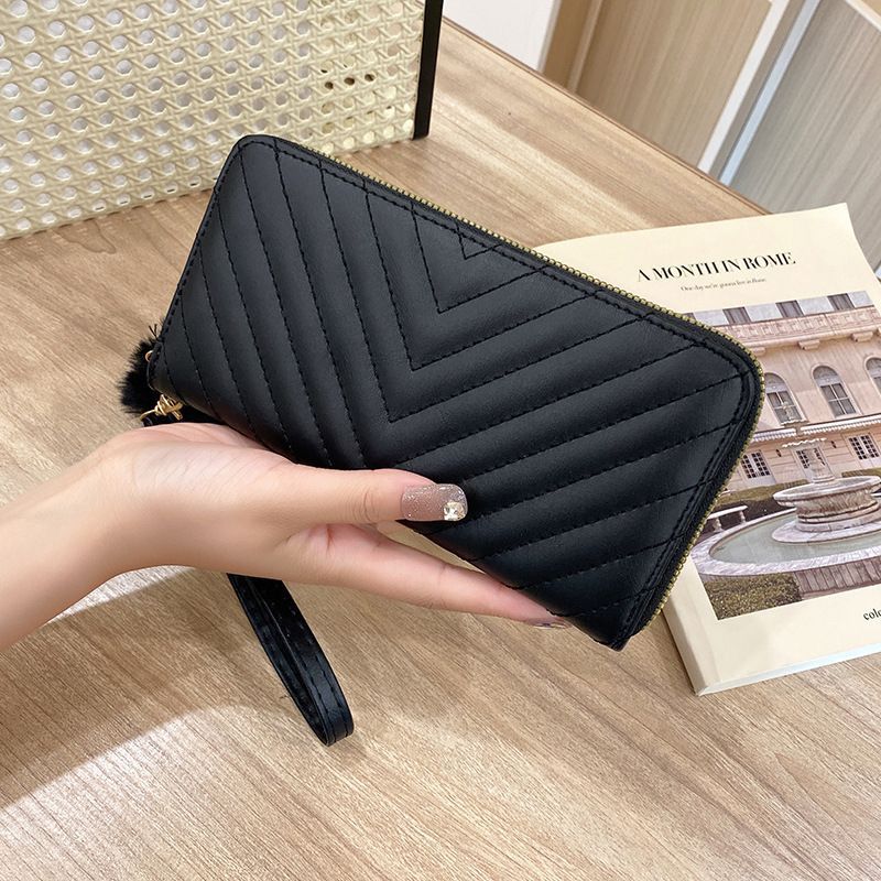 Fashion Waterproof Cork Vegan Wallet Girls clutches card holder Wood Style Vegan Leather Cork Fabric Womens wellet coin or mobile phone ladiespurse