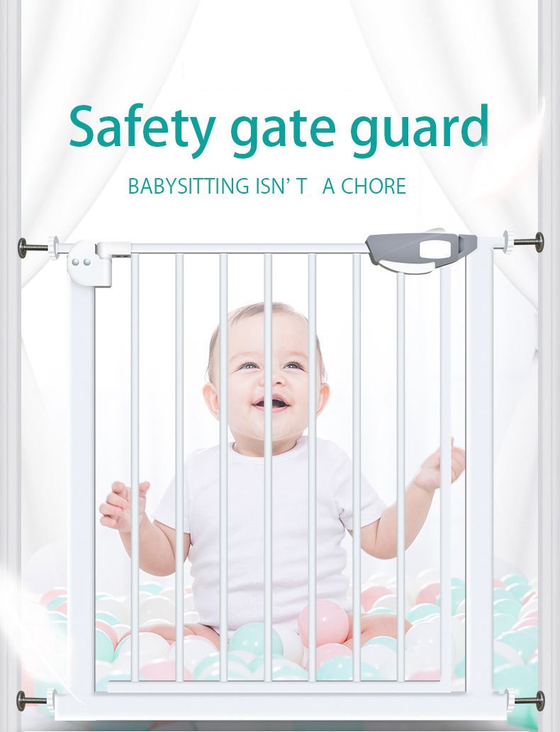 Kiddie Guard 3 Lock Baby Safety Gate 75Cm - 84Cm With Auto Lock For Babies Childrens &Amp; Kids