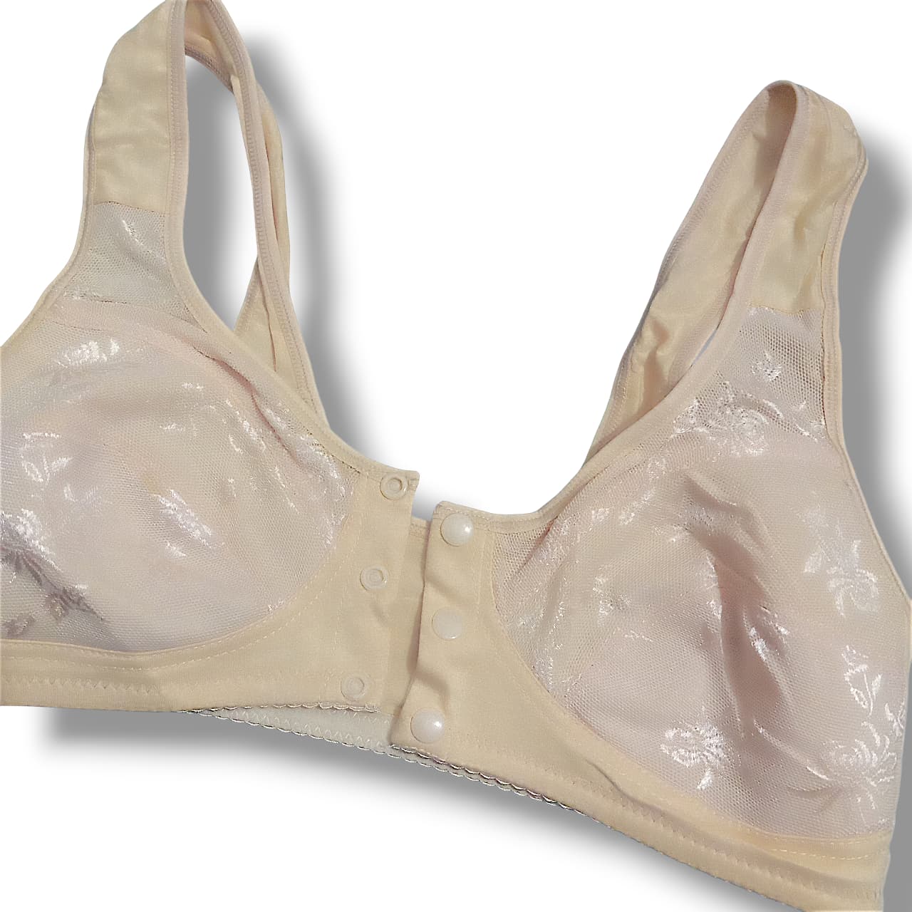3 Button Front Open Maternity Nursing Bra for Women's