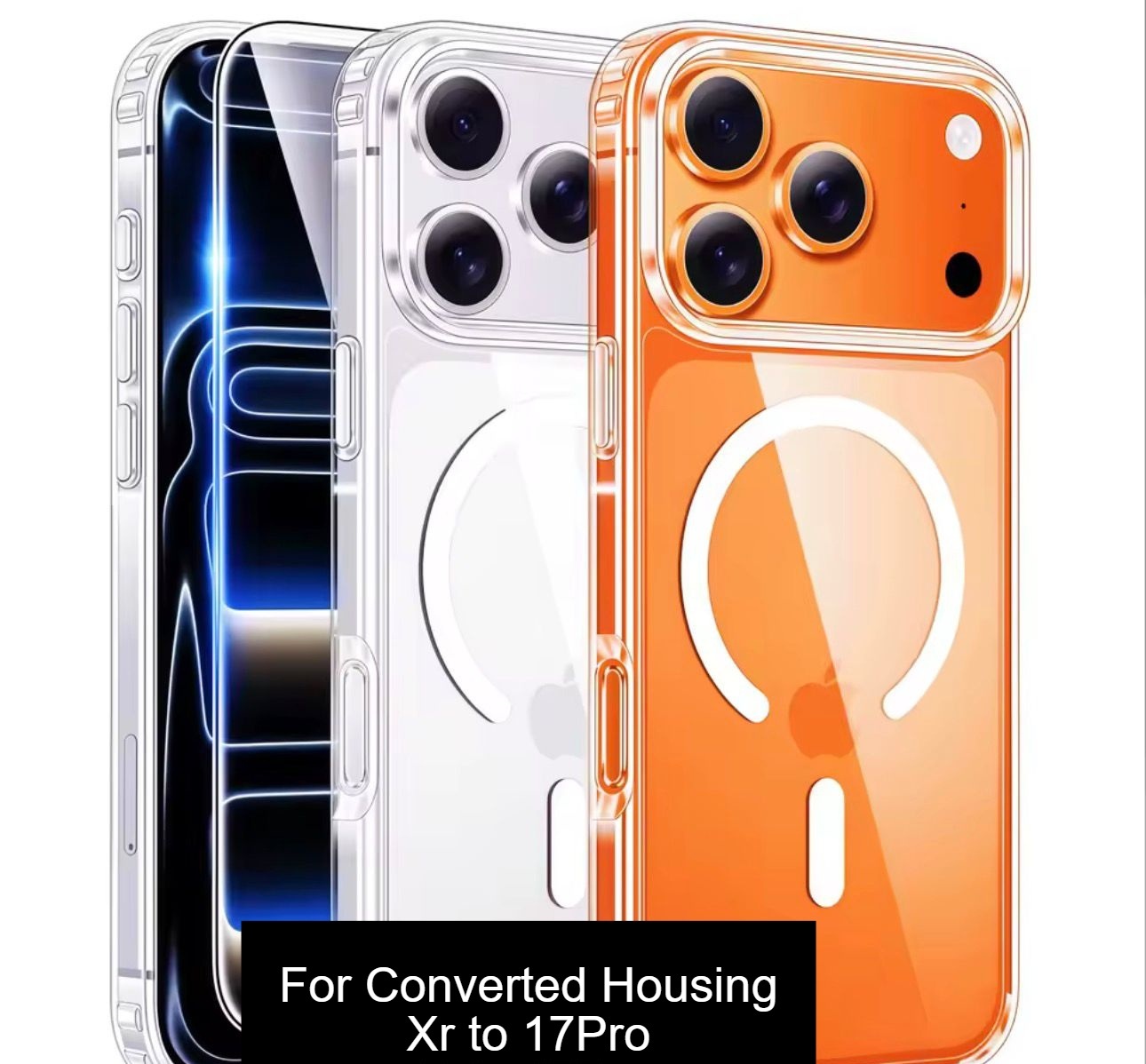 XR CONVERT 17PRO 17 PRO POUCH CASE MAFSAFE COVER FOR CONVERTING DIY HOUSING BODY