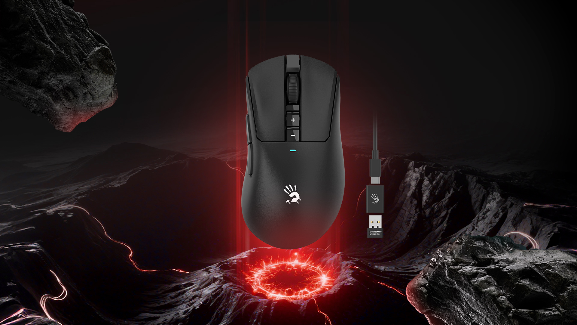 A4Tech Bloody R73 Pro Dual Mode Wireless Gaming Mouse 2.4G Rechargeable 26000 CPI Resolution 80Hrs Playtime 12 1bb3729f0542390b3d35d21ca63a3cdb