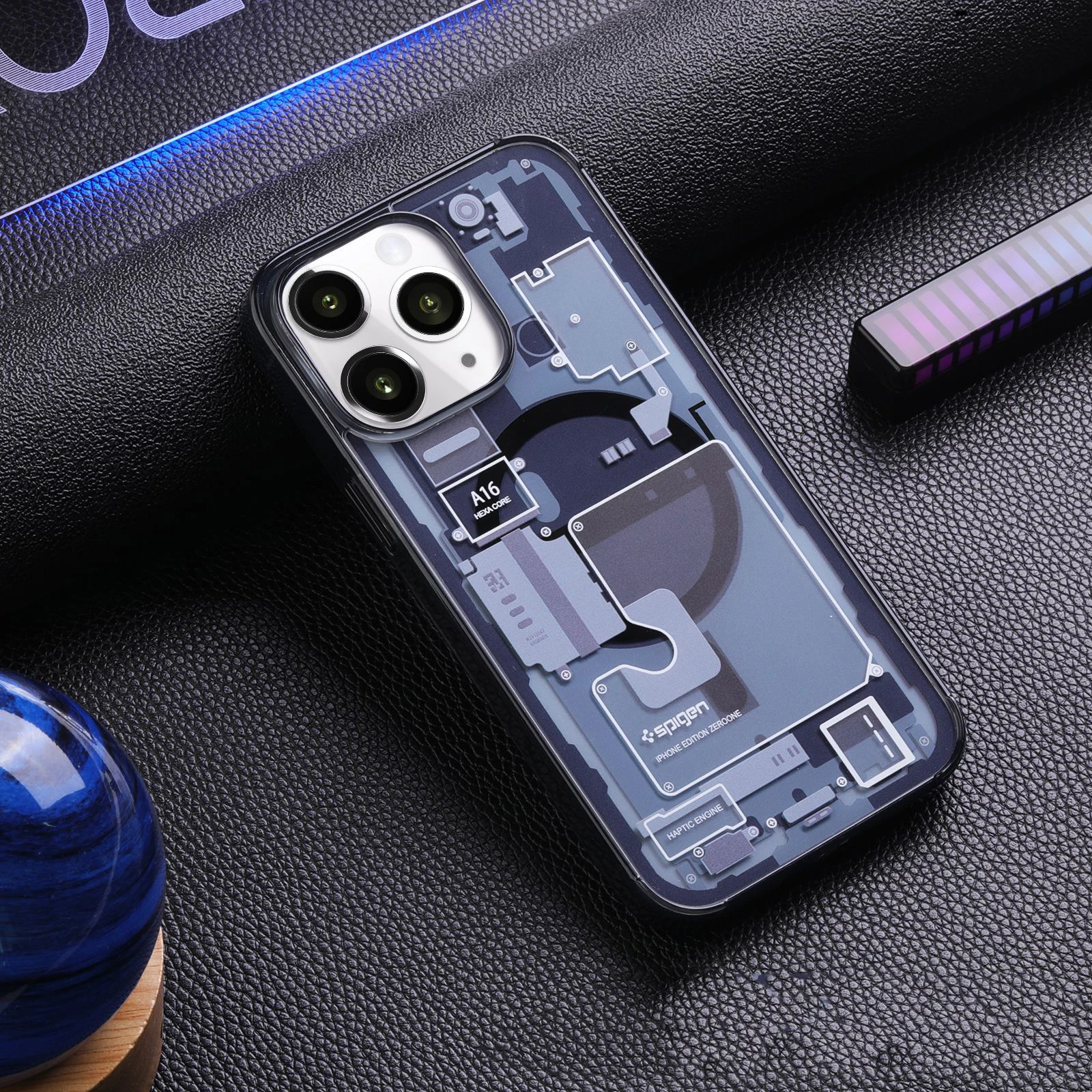 CYRILL di Spigen UltraColor Mag [Ricarica Magnetica] Cover Compatibile con iPhone 14 Pro Max 6.7 (2022) Premium TPU Protezione Custodia - Dusk
