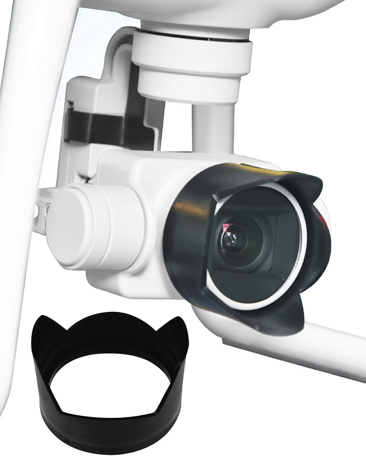 Phantom 3 & 4 Drone Petal Lens Hood Protector