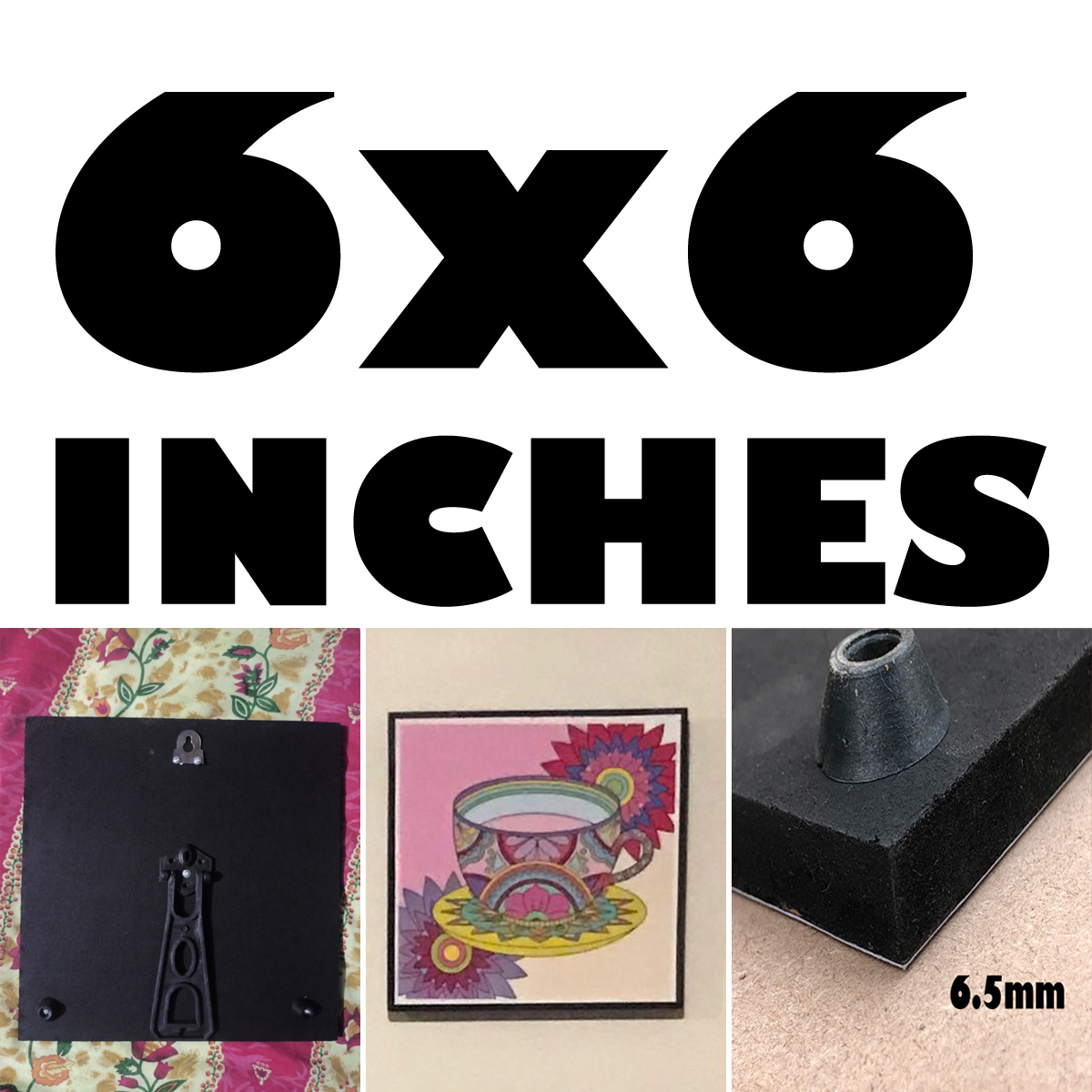 High-Quality Custom Photo Frame 4x6-12x18 Inch HD Print with Lamination, New, Table Stand & Wall Mount - Modern Style