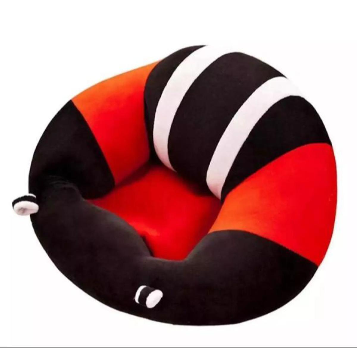 Cute Baby Floor Seat - Red & Black