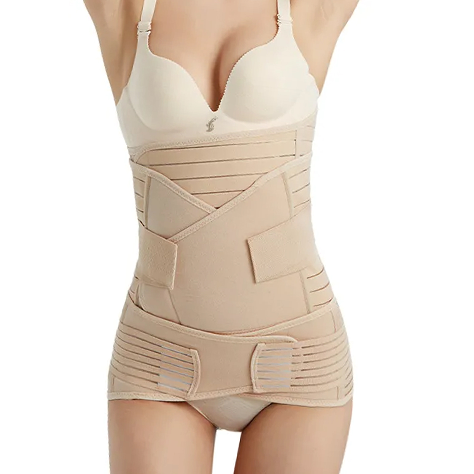 3 in 1 Postpartum Body Shaper for Women Maternity Belly Belt After Delivery & C Section Support