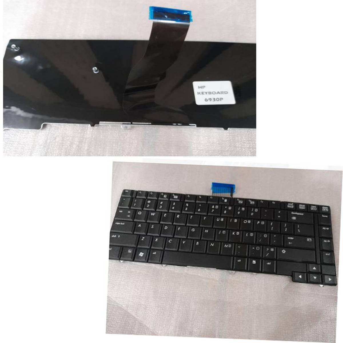 Laptop Notebook Keyboard   For  Elitebook   6930 Series   P/N  483010-001   – Black