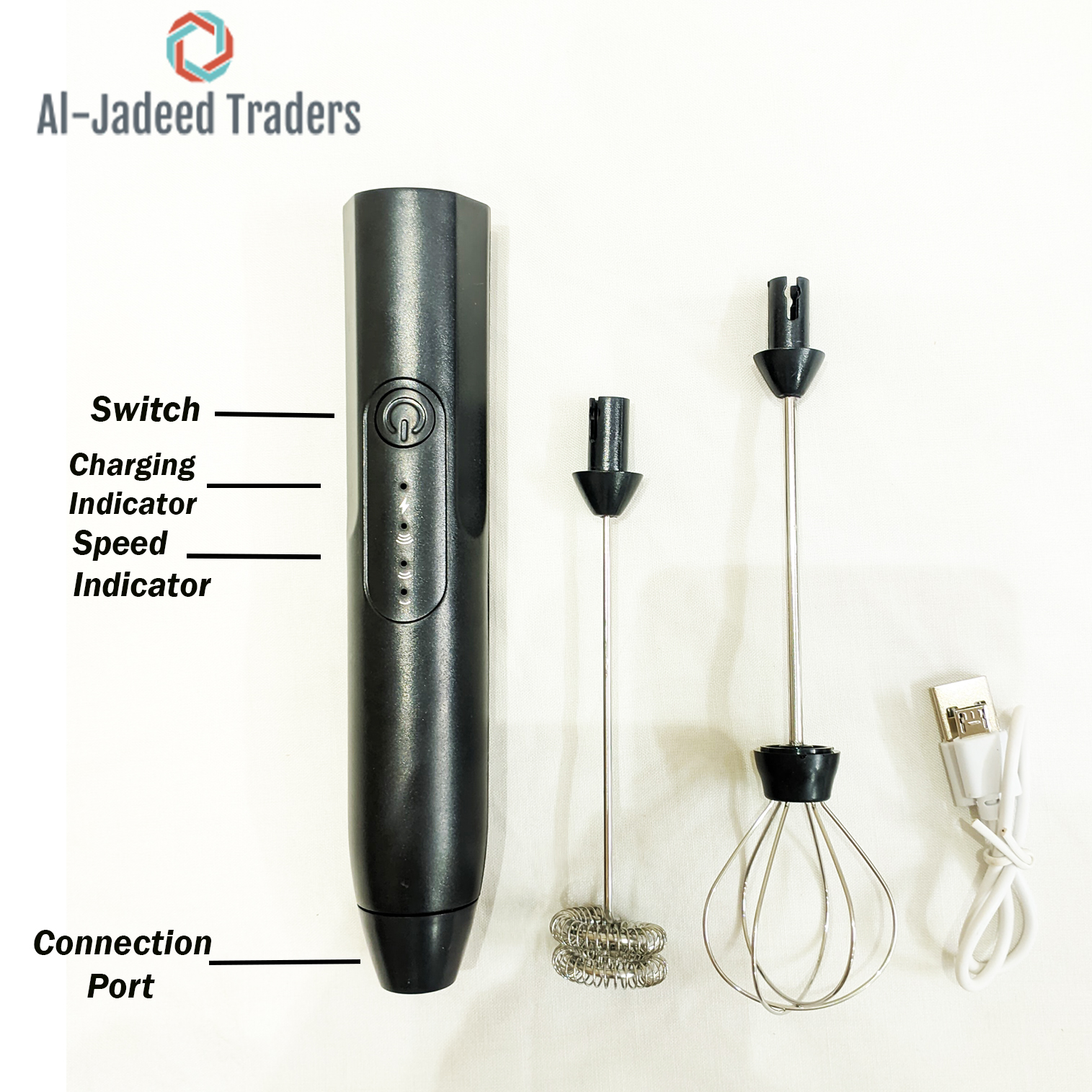 Coffee Beater and Egg Whisker Rechargeable Milk Frother & Foamer