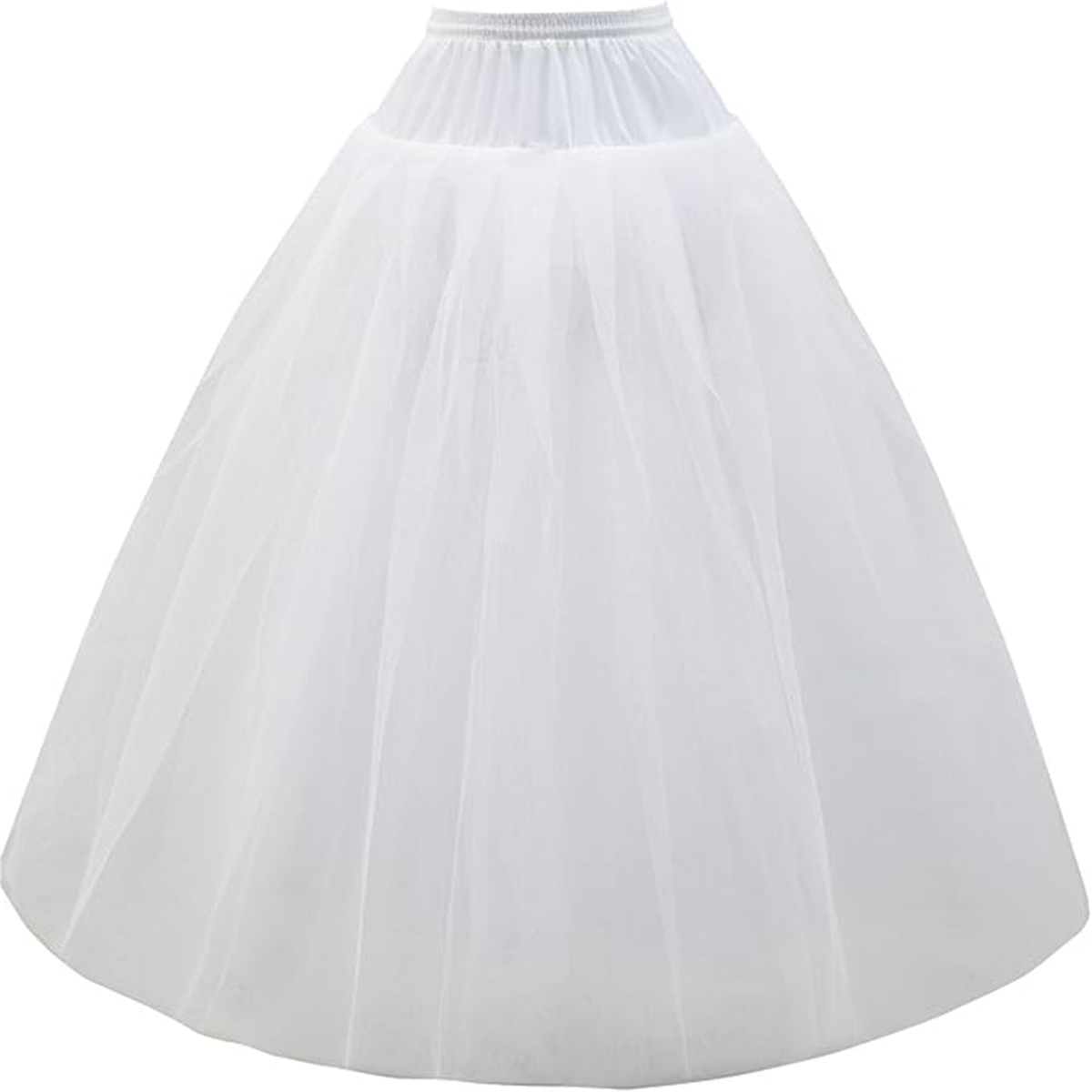 100-Inch Full Round Cancan Skirt – Bridal and Formal Wear