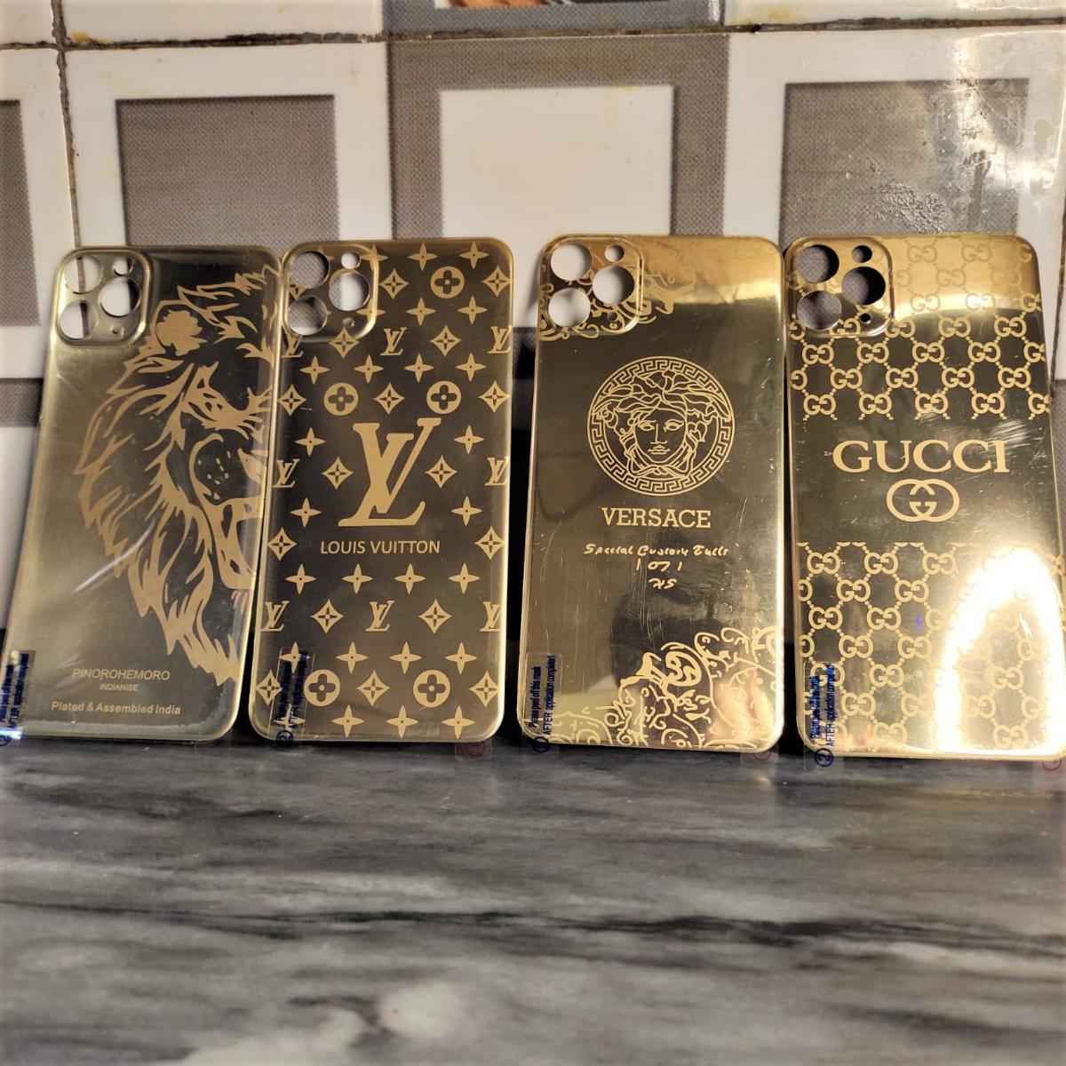 Glass Iphone 11 Pro Versace Case Versace Gold Iphone Versace Cover