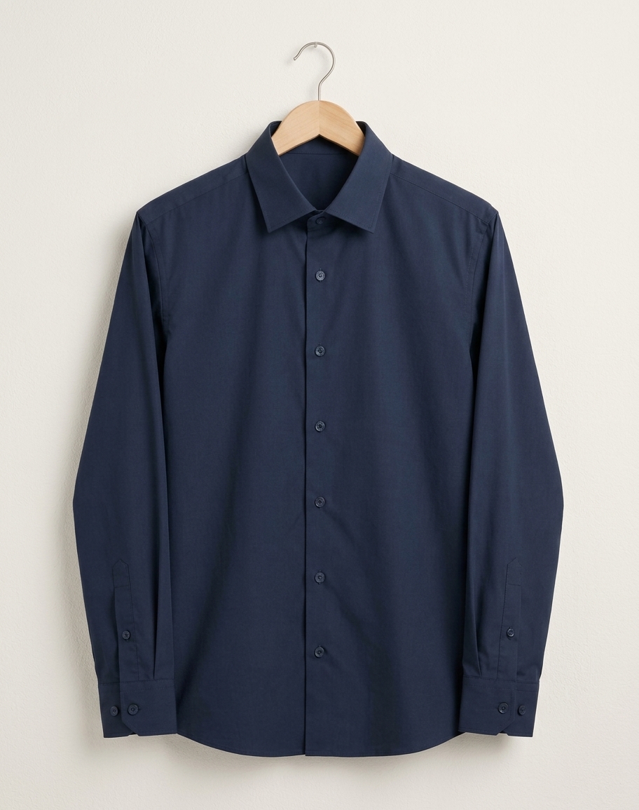 Dress Shirt for Men Classic Fabric Formal Casual Shirt Self Textured All Season