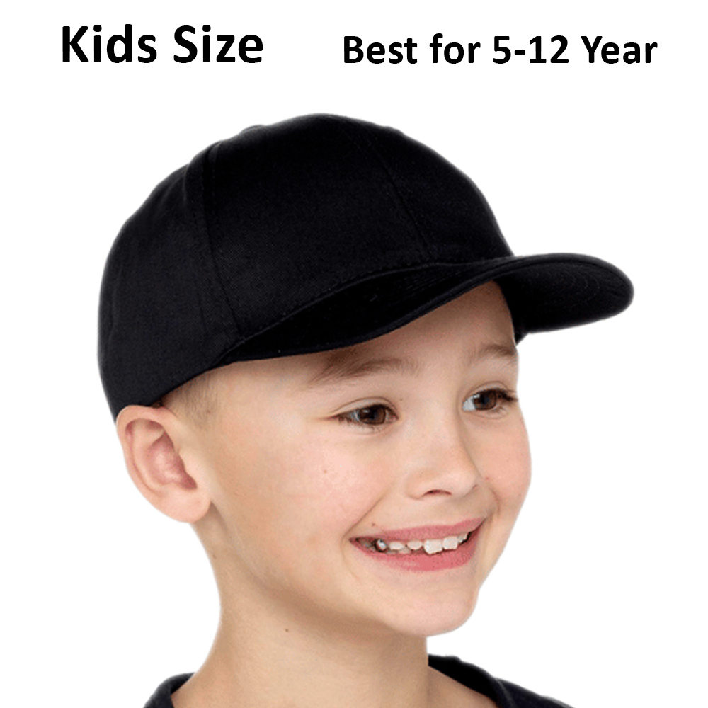 Summer P Caps for Boys 5 to 12 Years, Best for School and Outdoor Hats for Children, Sports Cap For Boys with Adjustable Strap