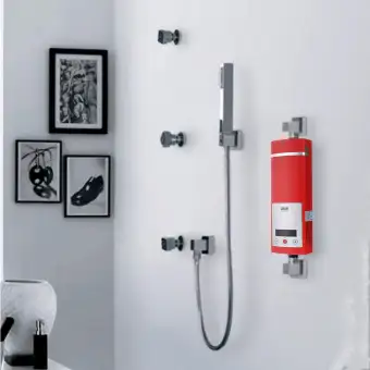 Loveliness 5500w Instant Electric Tankless Water Heater Shower System Under Sink Tap Faucet