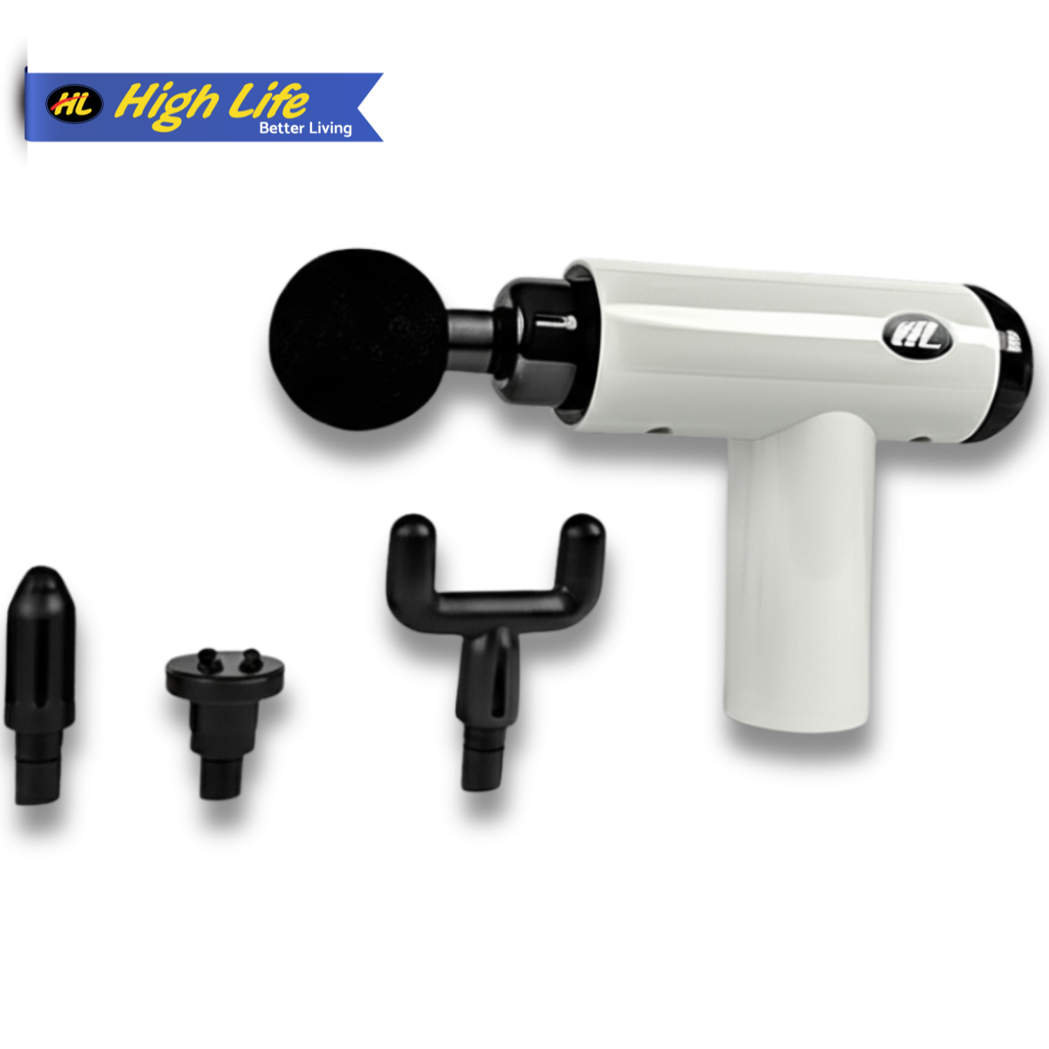 High Life PowerFlex Gun Massage,  Deep Tissue Massage Gun for Muscle Relief