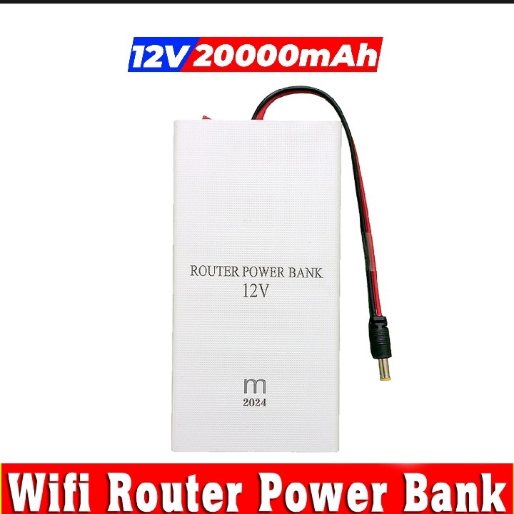12v power bank router ups 12v wifi router backup modem backup battery 12v ups for router internet backup power bank load shedding router ups 20000mah power bank 12v router battery backup mini ups for wifi